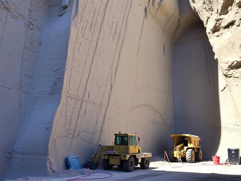     Concreto proyectado (shotcrete) para muros y taludes.. Equipos y logística en obra