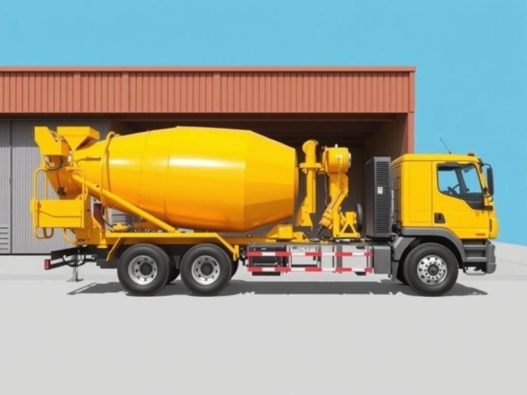     So berechnen Sie die benötigte Betonmenge. Transportbeton bestmessen: Lkw und Mischwagen