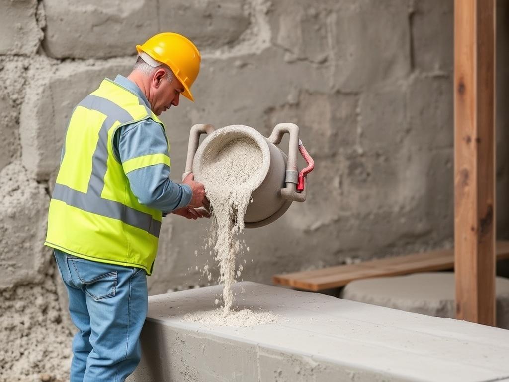 Les règles de sécurité pour manipuler le ciment et le béton frais. Основные принципы безопасности на рабочем месте Les règles de sécurité pour manipuler le ciment et le béton frais. Основные принципы безопасности на рабочем месте