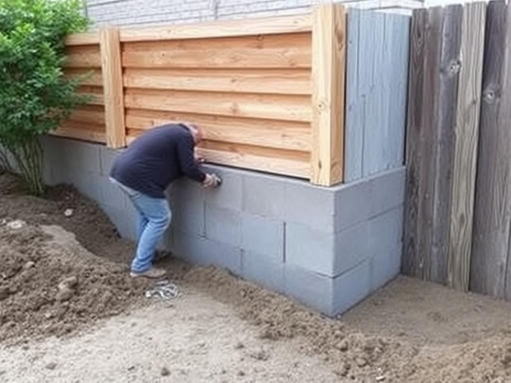 Как правильно заложить бетонный фундамент под стену или ограду: подробное руководство Как правильно заложить бетонный фундамент под стену или ограду: подробное руководство