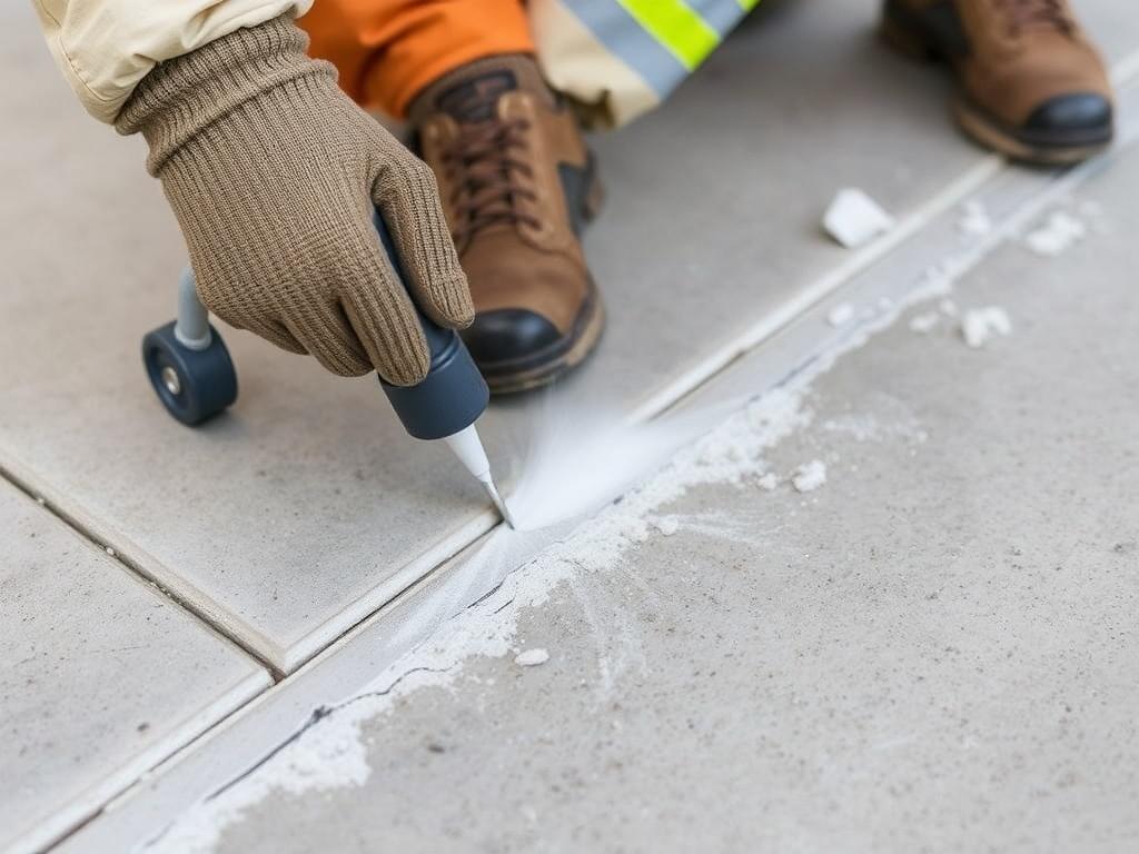 Ravaler des joints entre des dalles de béton. Температурный режим работ и сезонность Ravaler des joints entre des dalles de béton. Температурный режим работ и сезонность