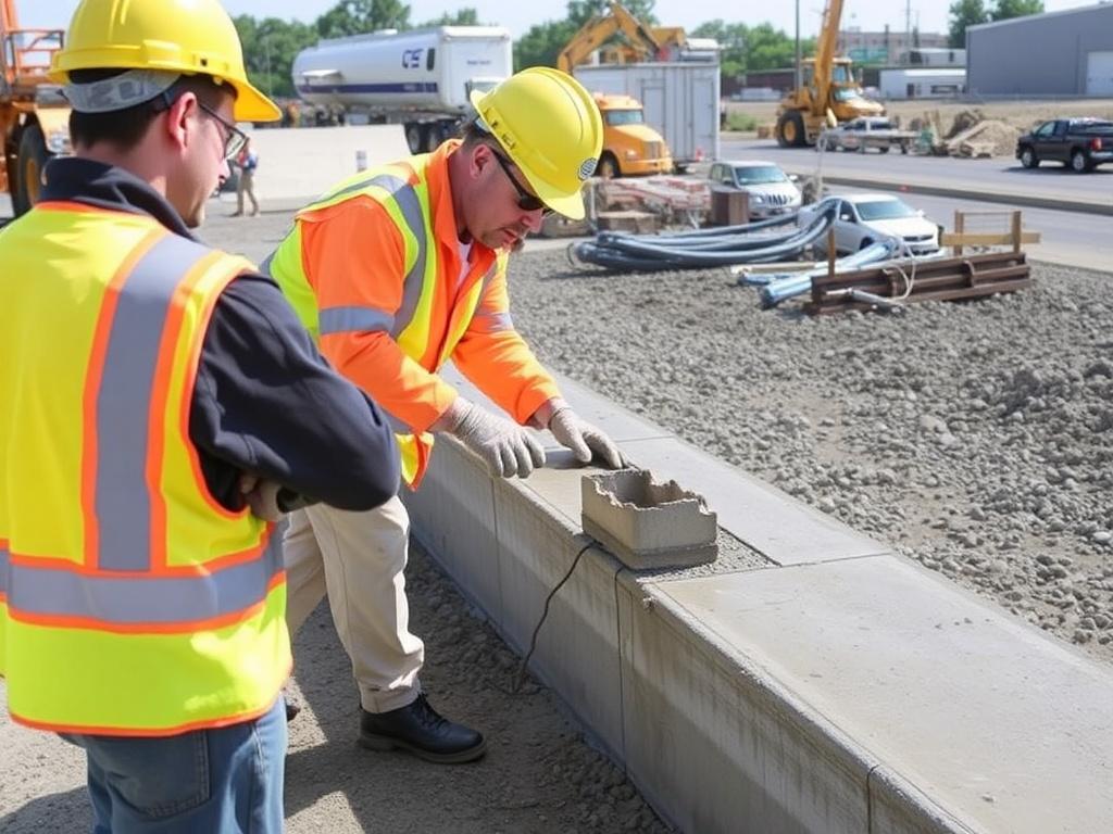     Working with Lightweight and Pervious Concrete Mixes. Safety considerations on the jobsite