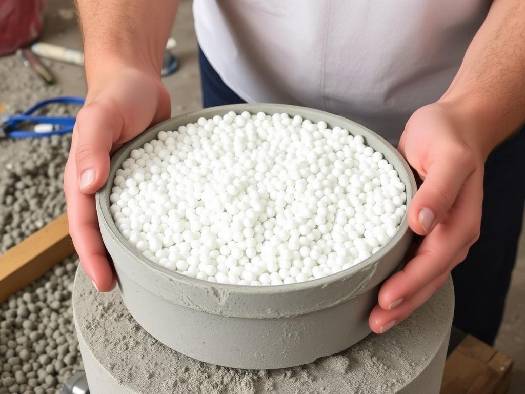     Fabriquer du béton léger avec des billes de polystyrène. Тестирование и контроль качества