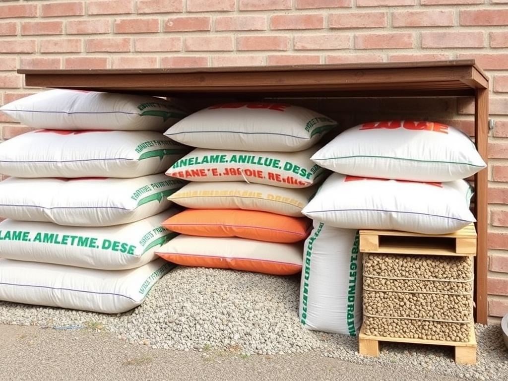 Stocker correctement les sacs de ciment et les granulats. Хранение на открытом воздухе: правила и решения Stocker correctement les sacs de ciment et les granulats. Хранение на открытом воздухе: правила и решения