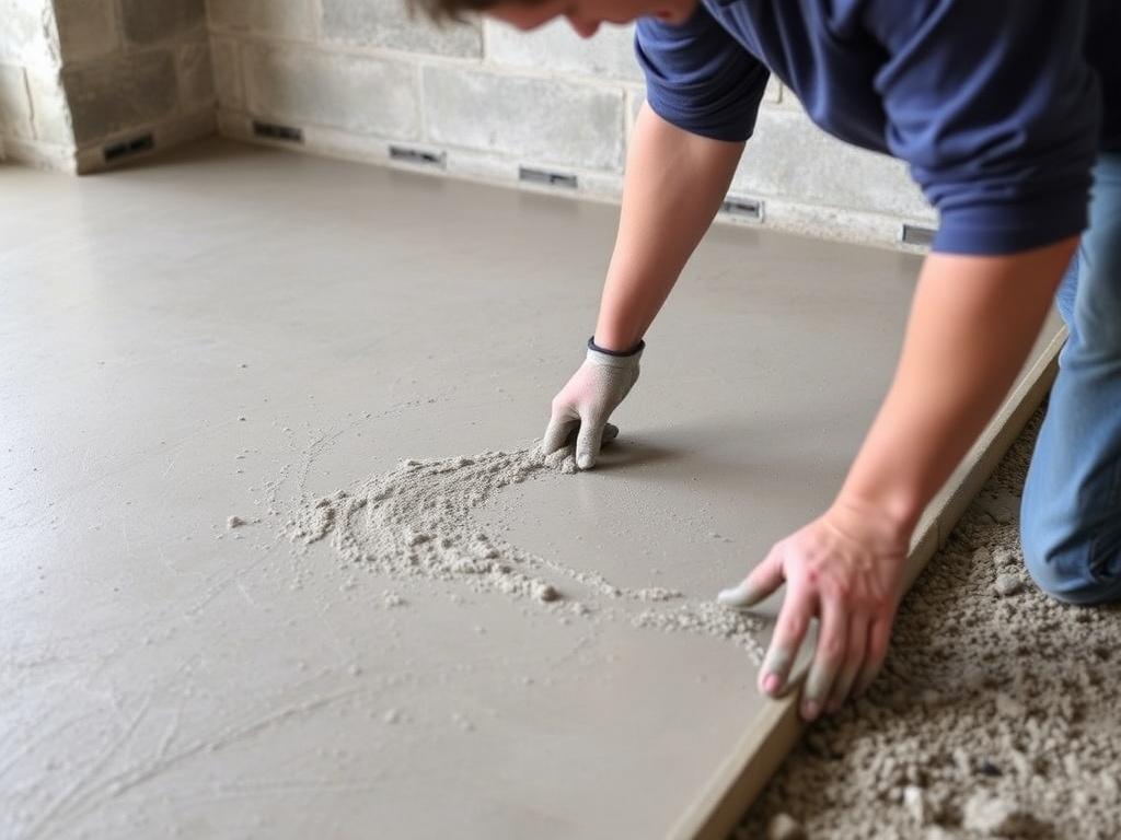 Betonestrich gießen für einen ebenen Boden. Abschließende Hinweise für Heimwerker und Profis Betonestrich gießen für einen ebenen Boden. Abschließende Hinweise für Heimwerker und Profis