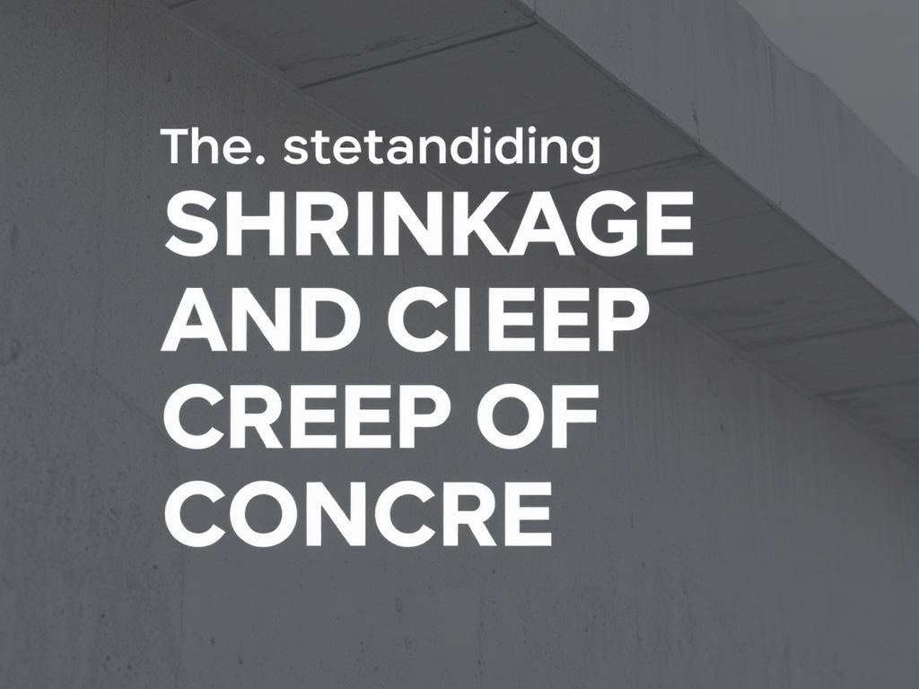     Schwinden und Kriechen von Beton verstehen. Checkliste für Planung und Ausführung