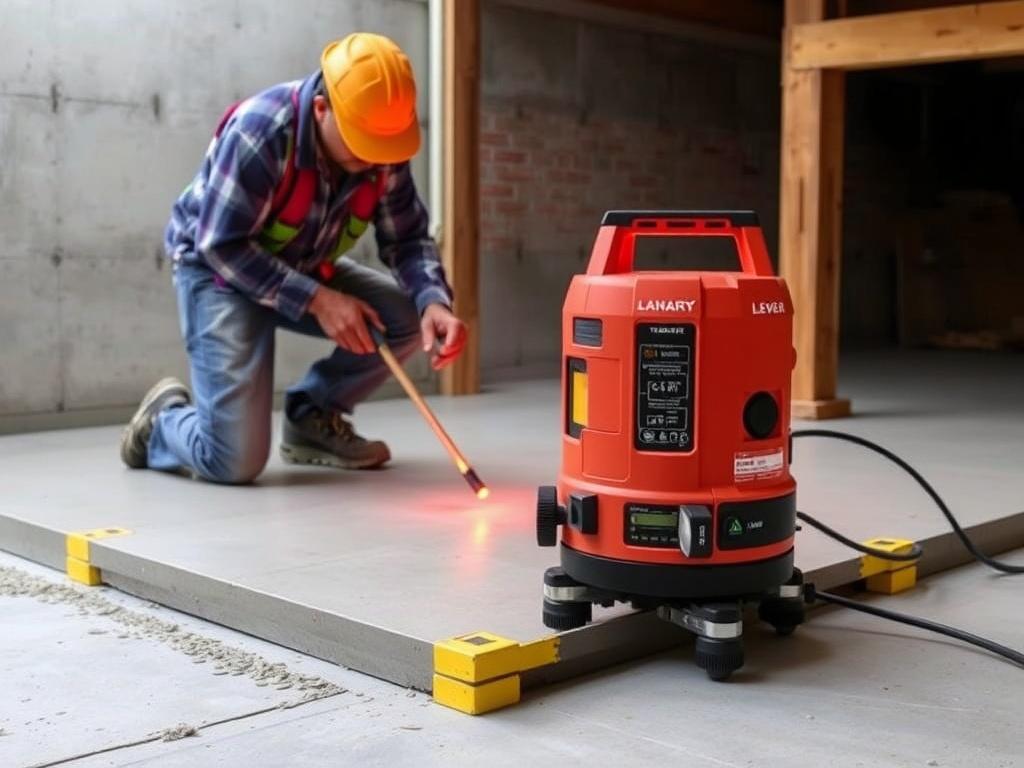 Nivelación de losas con sistemas de láser.. Errores comunes y cómo evitarlos Nivelación de losas con sistemas de láser.. Errores comunes y cómo evitarlos