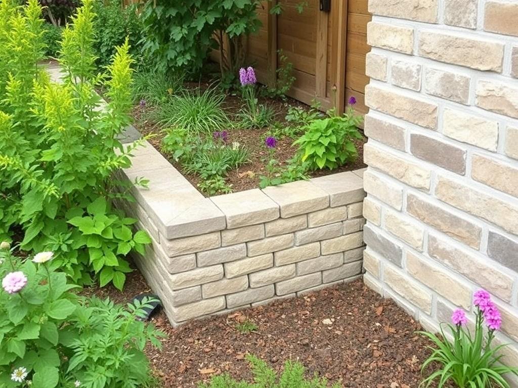     Beton für Gartenmauern und -wege. Fundament und Unterbau für Mauern