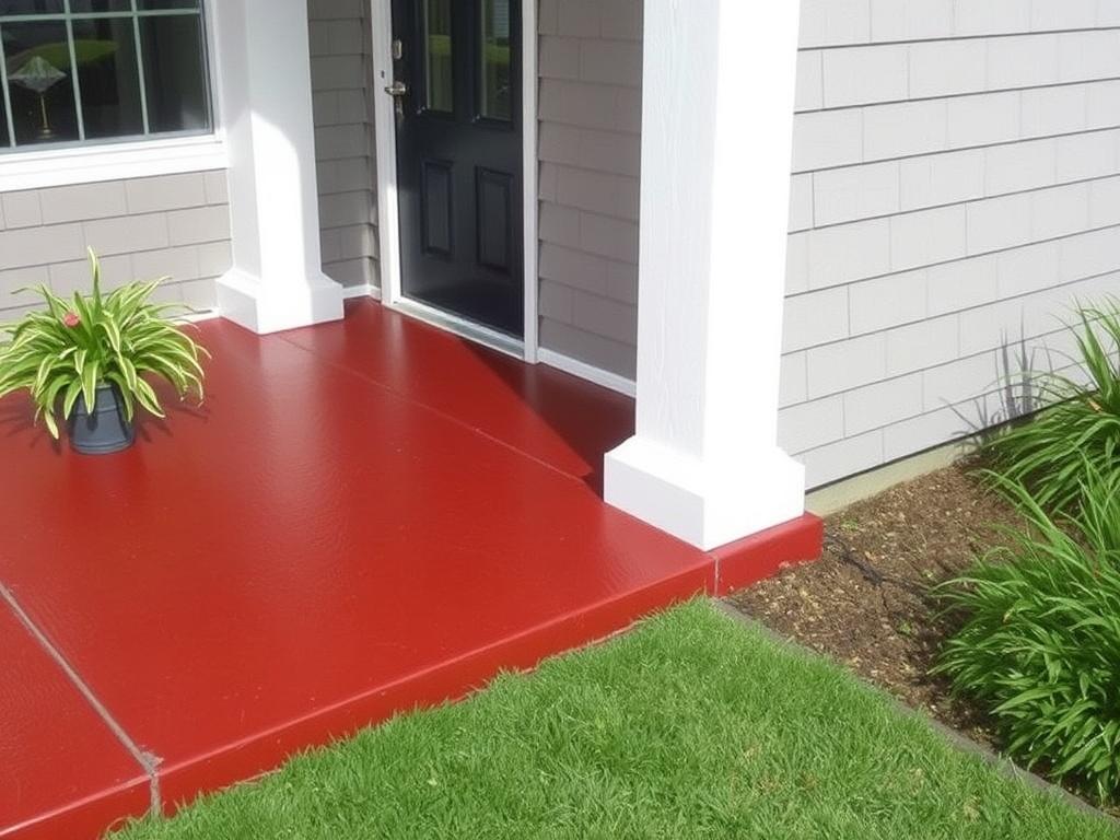 Бетон под цветом: как покрасить или тонировать наружную поверхность так, чтобы служило и радовало