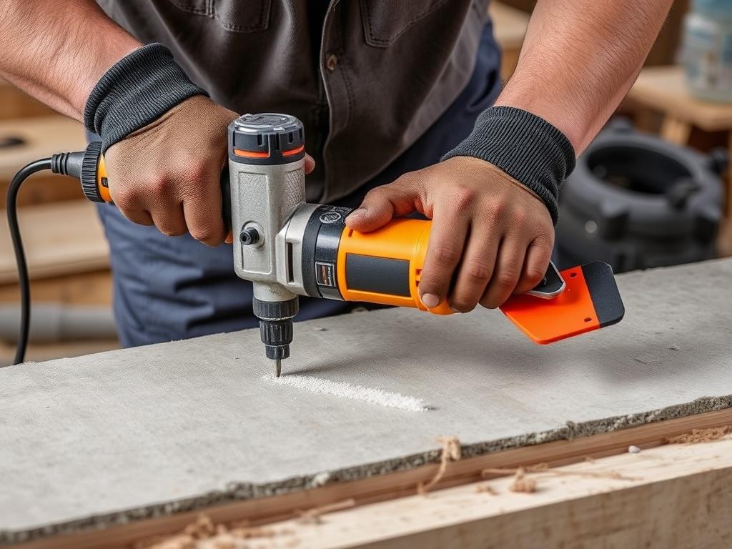 So bohren und sägen Sie Beton fachgerecht. Persönliche Vorbereitung und Sicherheitsausrüstung So bohren und sägen Sie Beton fachgerecht. Persönliche Vorbereitung und Sicherheitsausrüstung