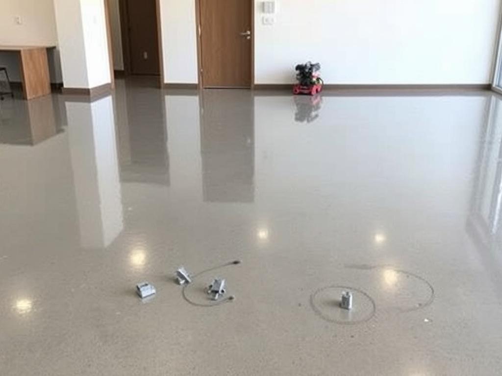 Beton polieren für einen hochglanz Boden. Oberflächenvarianten und Gestaltungsmöglichkeiten Beton polieren für einen hochglanz Boden. Oberflächenvarianten und Gestaltungsmöglichkeiten