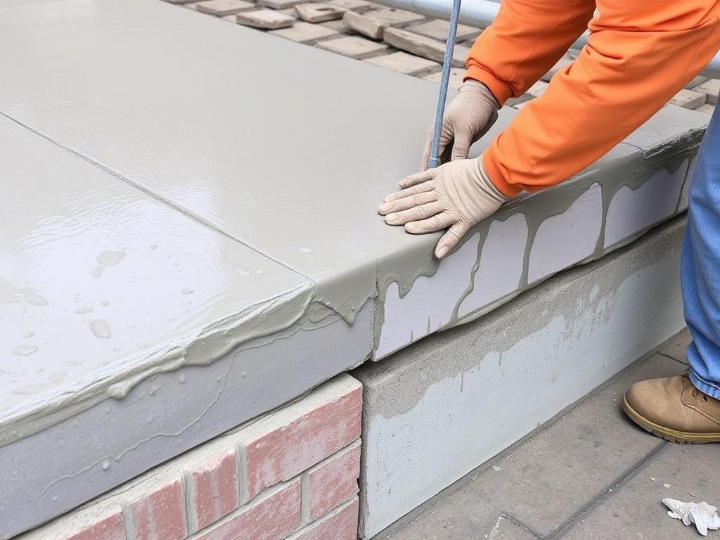     Vaciado de concreto sobre concreto existente: Preparación y adhesión.. Control de juntas y anclajes