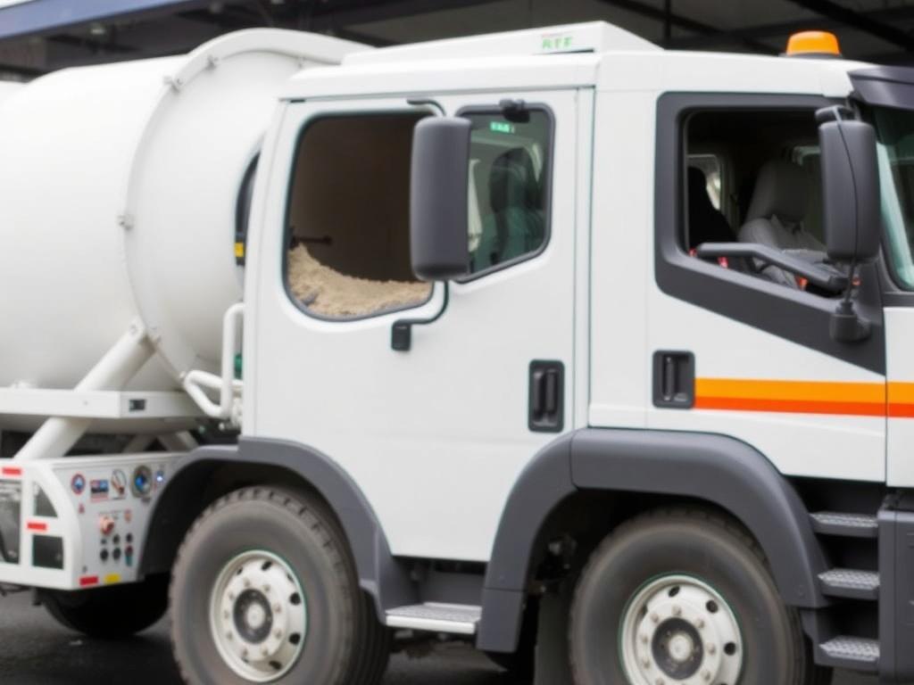     Working with Lightweight and Pervious Concrete Mixes. Transport and handling