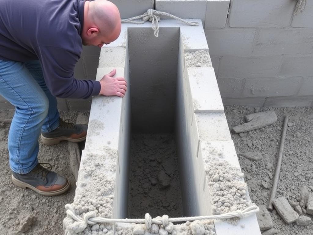     Préparer un coffrage solide et étanche avant le coulage. Личный опыт: пара реальных историй