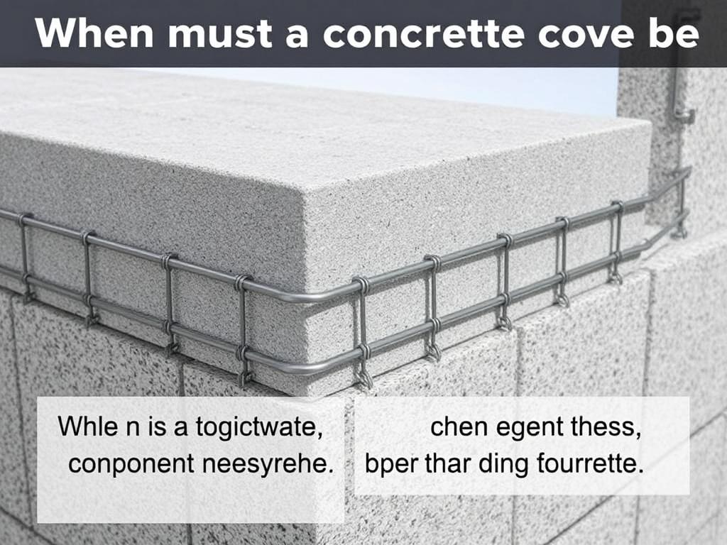     Wann muss eine Betonüberdeckung eingehalten werden?. Bewehrungsdurchmesser, Bauteiltyp und Bauteildicke