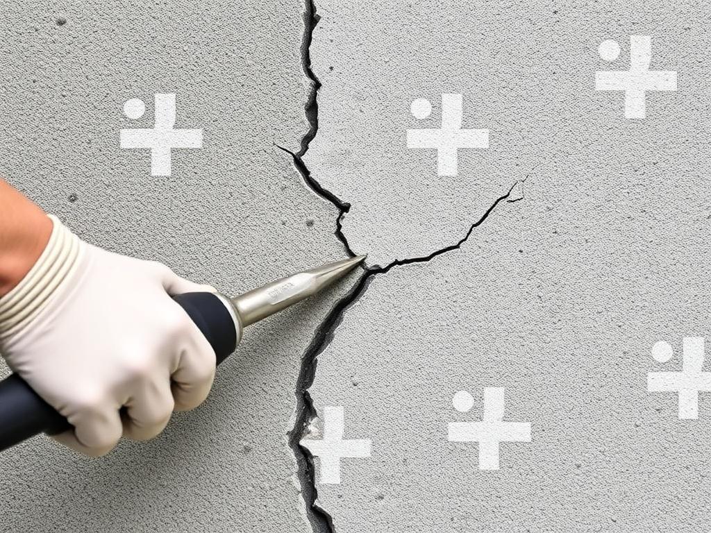     Beton reparieren: Risse und Schäden ausbessern. Häufige Fehler und wie man sie vermeidet