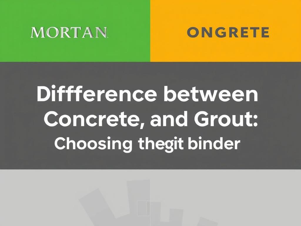Différence entre mortier, béton et coulis : bien choisir son liant. Состав и роль компонентов Différence entre mortier, béton et coulis : bien choisir son liant. Состав и роль компонентов