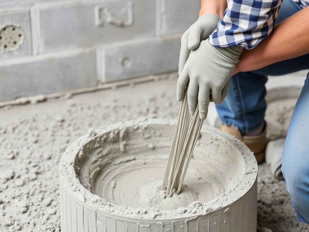     Les erreurs à éviter lors du gâchage manuel du béton. Контрольный список качества после окончательного затвердевания