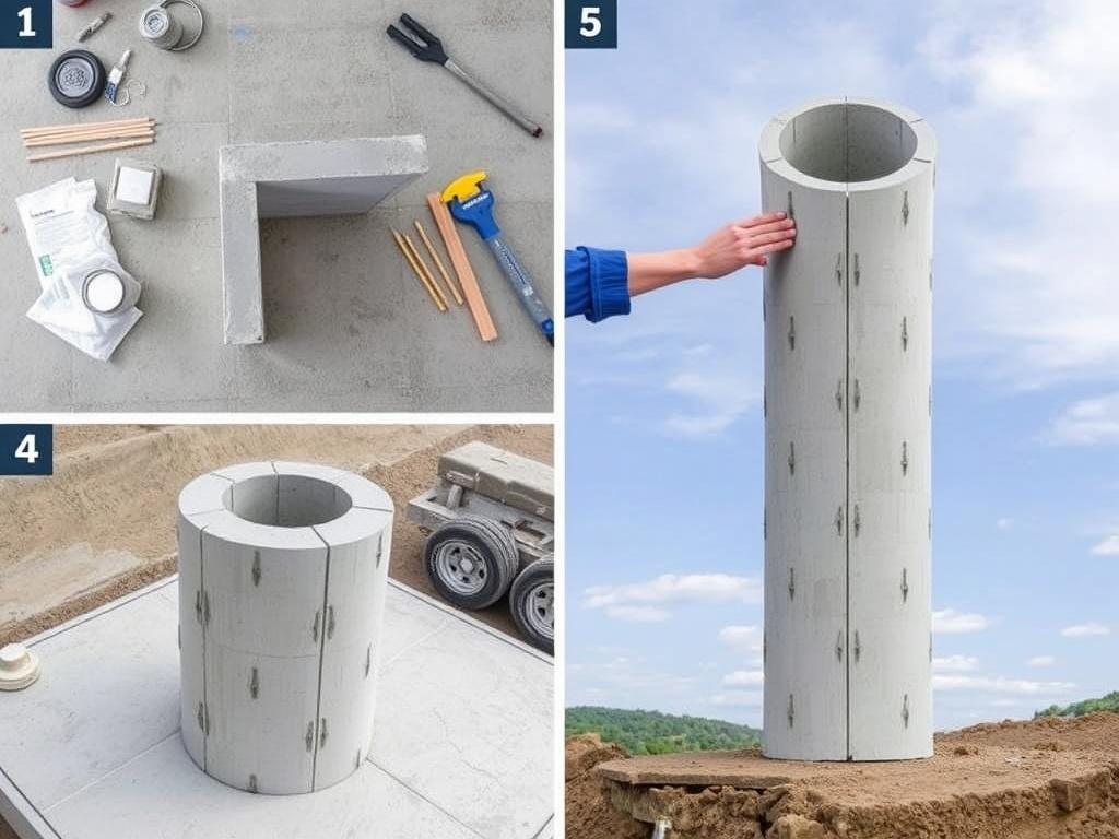 Cómo levantar una columna de concreto armado: guía práctica y detallada