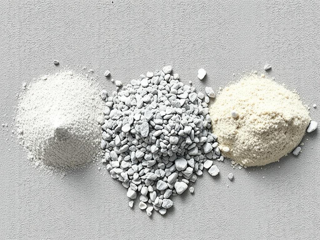 Dentro del concreto: cómo funcionan cemento, arena, grava y agua