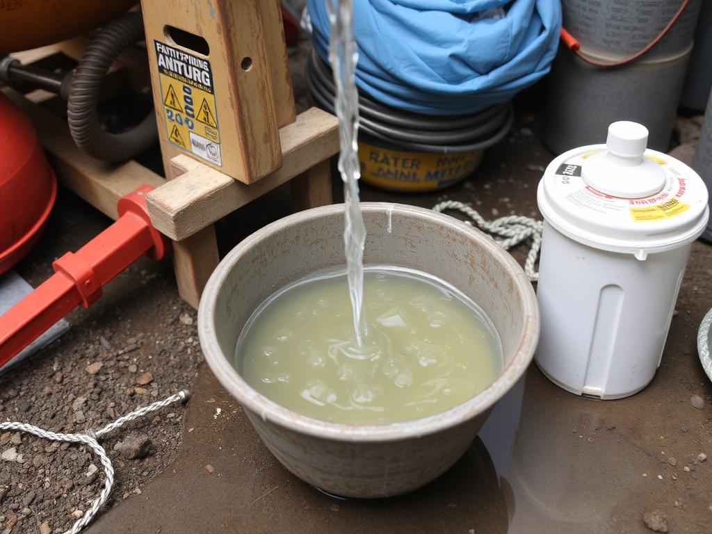 Как разумно повторно использовать воду от мойки бетономешалок и инструментов Как разумно повторно использовать воду от мойки бетономешалок и инструментов