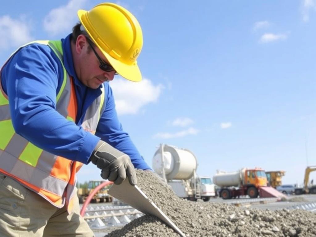 Working with lightweight and pervious concrete mixes