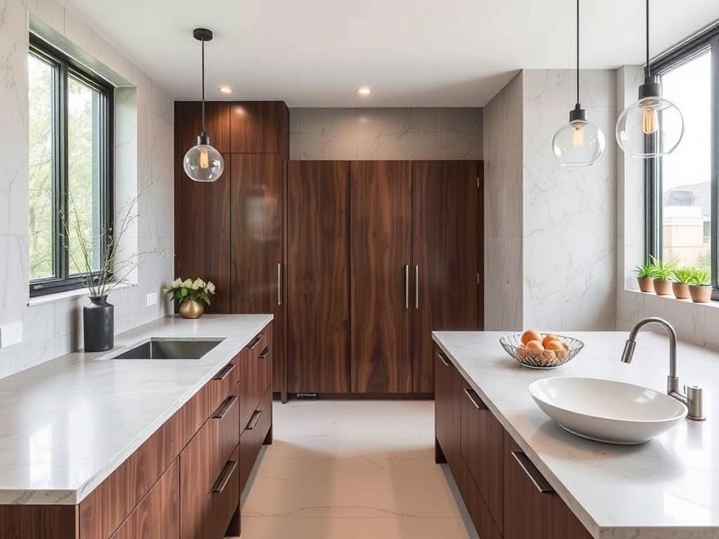 Beton als überraschend eleganter Werkstoff für Arbeitsplatten Beton als überraschend eleganter Werkstoff für Arbeitsplatten