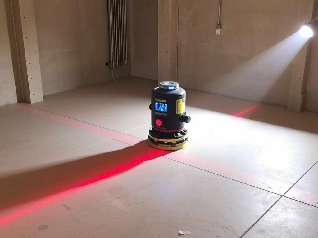 Nivelación de losas con sistemas de láser: precisión, métodos y buenas prácticas Nivelación de losas con sistemas de láser: precisión, métodos y buenas prácticas