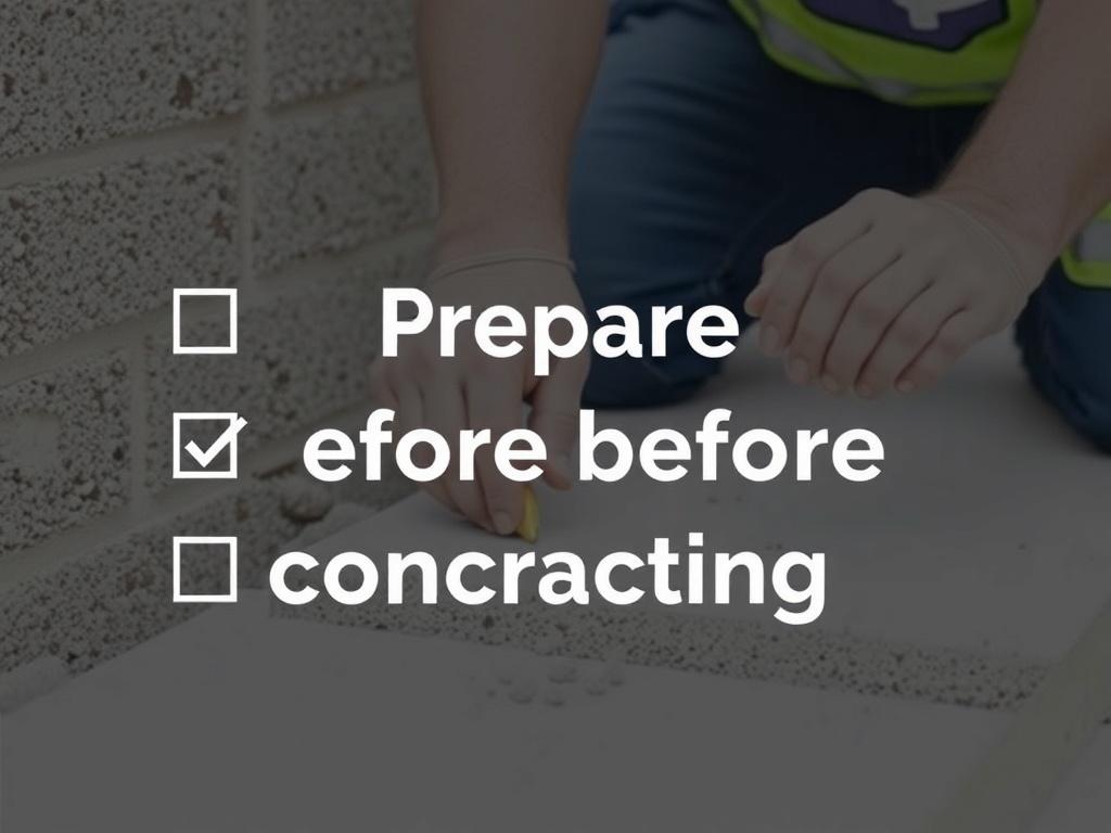 Sorgfältig gießen: was vor dem Betonieren zu erledigen ist