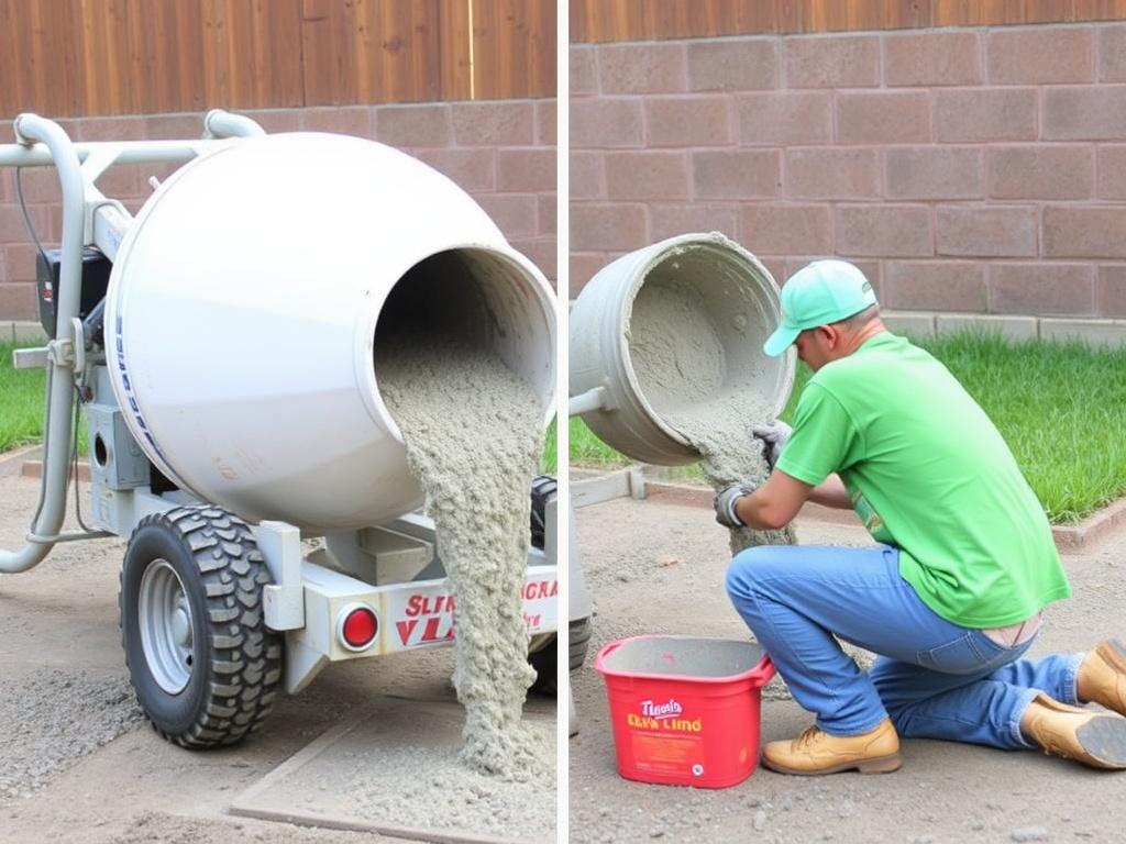 Transportbeton oder selber mischen: worauf es ankommt Transportbeton oder selber mischen: worauf es ankommt
