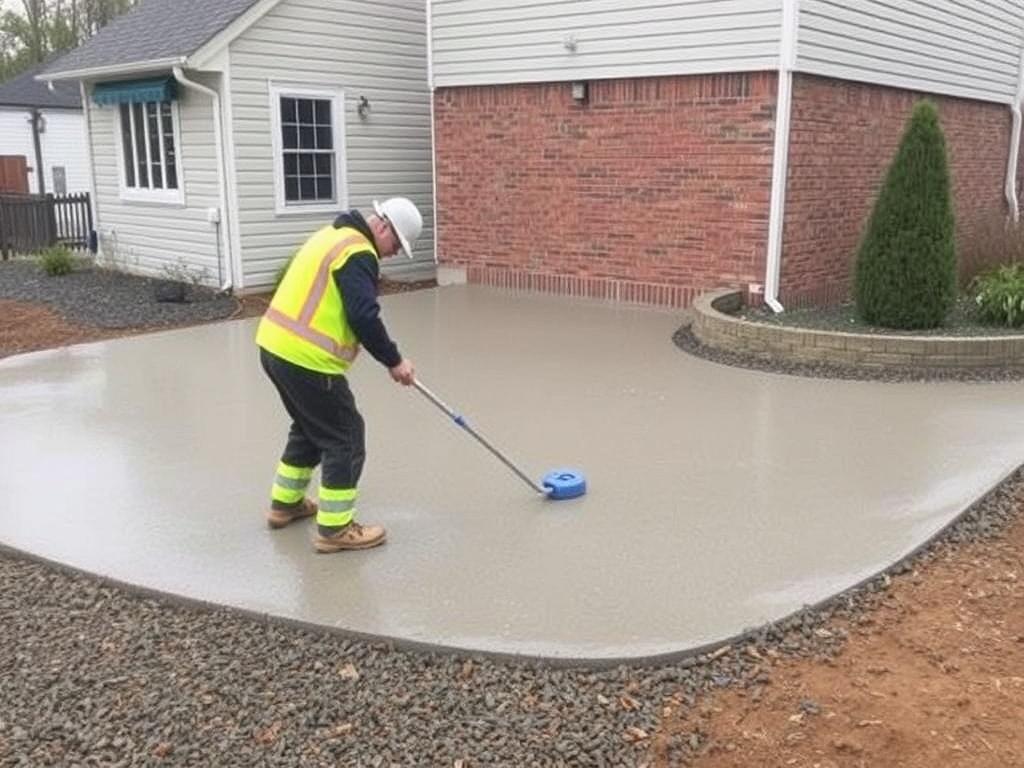 Proteger el hormigón recién colocado cuando llega la lluvia Proteger el hormigón recién colocado cuando llega la lluvia
