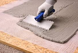 ОСБ как основание под плитку на полу - подготовка грунтовка и выбор клея ОСБ как основание под плитку на полу - подготовка грунтовка и выбор клея